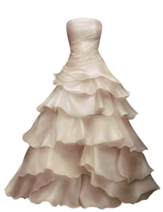 Wedding dress PNG-19502